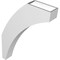 Ekena Millwork 3 1/2-in. W x 18-in. D x 26-in. H Thorton Architectural Grade PVC Knee Brace BRCP035X18X26THR - alternate 4